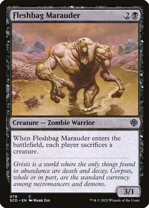 Fleshbag Marauder · Starter Commander Decks 78/352