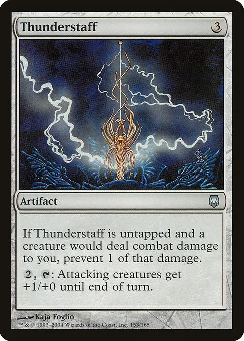 Thunderstaff · Darksteel 153/165