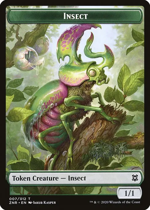 Insect · Zendikar Rising Tokens 7/12