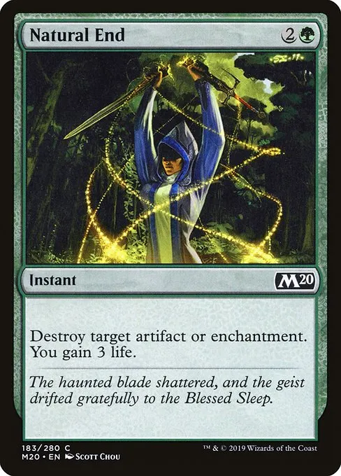 Natural End · Core Set 2020 183/346