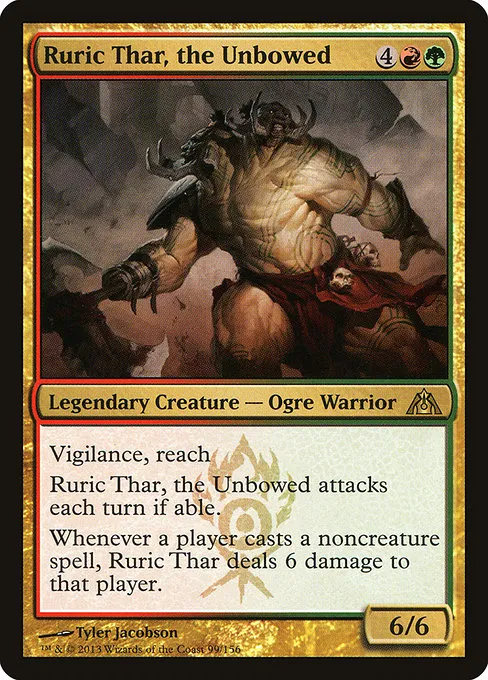Ruric Thar, the Unbowed · Dragon's Maze 99/156