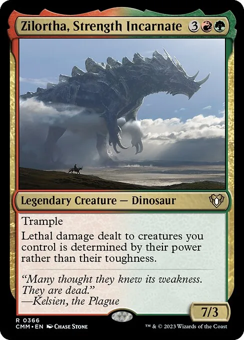 Zilortha, Strength Incarnate · Commander Masters 366/1067