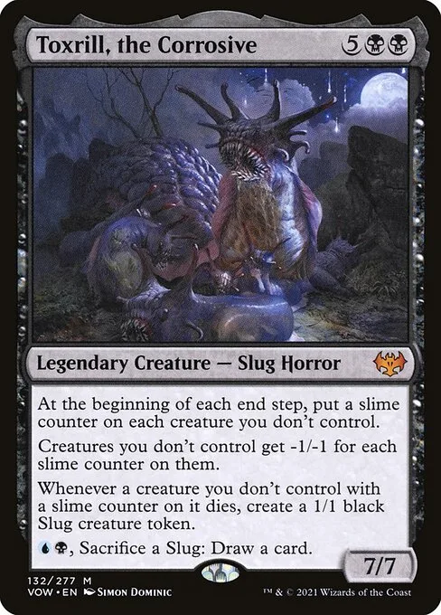 Toxrill, the Corrosive · Innistrad: Crimson Vow 132/423