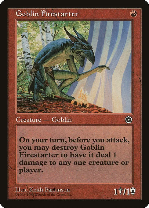 Goblin Firestarter · Portal Second Age 96/165