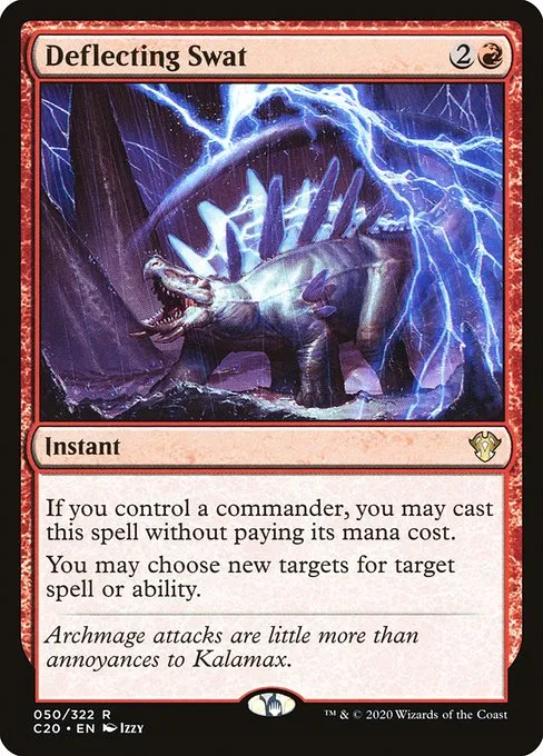 Deflecting Swat · Commander 2020 50/322