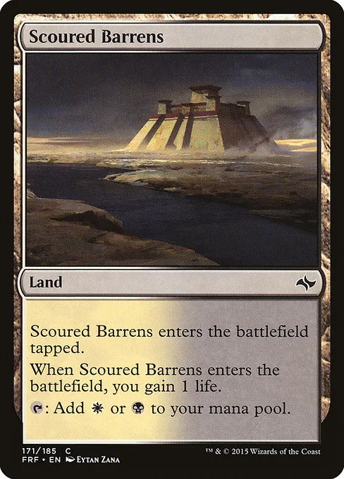 Scoured Barrens · Fate Reforged 171/191