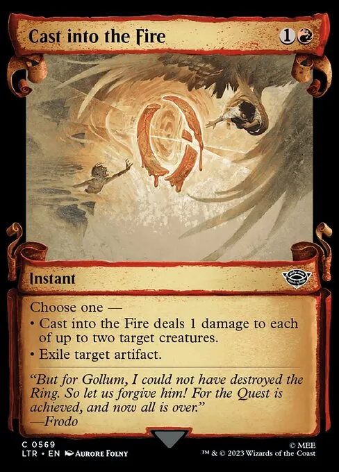 Cast into the Fire · The Lord of the Rings: Tales of Middle-earth 569/856
