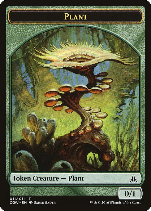 Plant · Oath of the Gatewatch Tokens 11/11