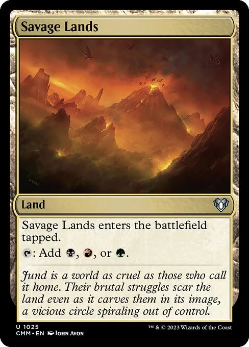 Savage Lands · Commander Masters 1025/1067
