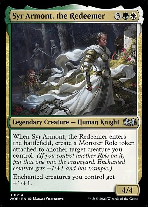 Syr Armont, the Redeemer · Wilds of Eldraine 214/381