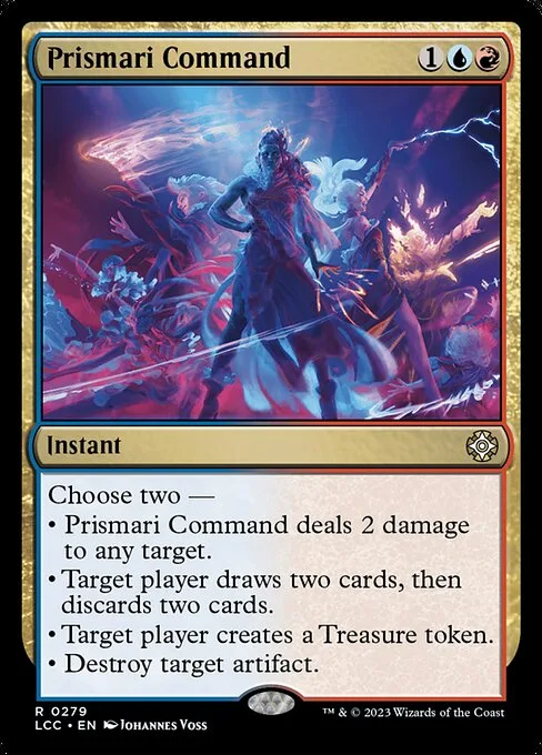 Prismari Command · The Lost Caverns of Ixalan Commander 279/370