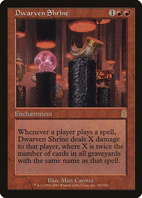 Dwarven Shrine · Odyssey 187/353