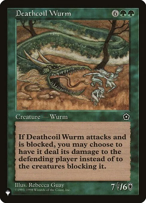 Deathcoil Wurm · The List P02-125/5050