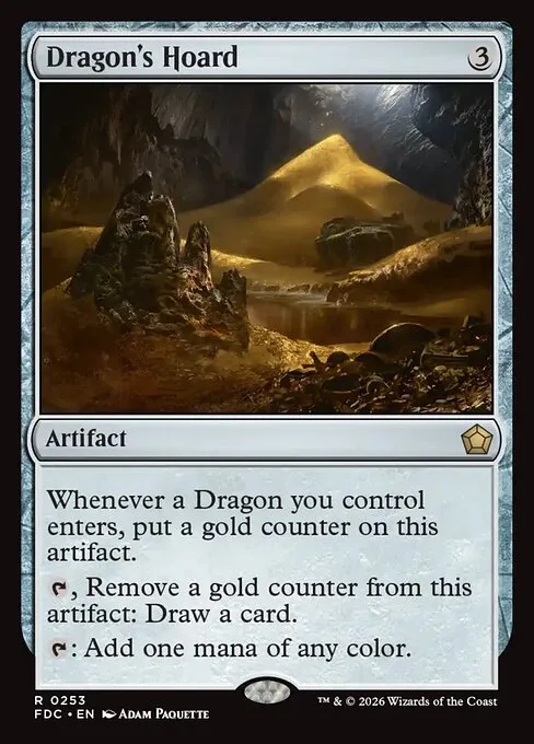 Dragon's Hoard · Foundations Commander 253/3