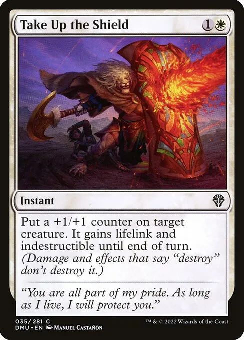 Take Up the Shield · Dominaria United 35/453