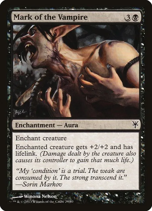 Mark of the Vampire · Duel Decks: Sorin vs. Tibalt 29/80