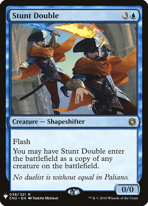 Stunt Double · The List CN2-38/5050