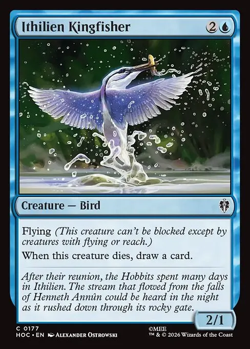 Ithilien Kingfisher · The Hobbit Commander 177/7