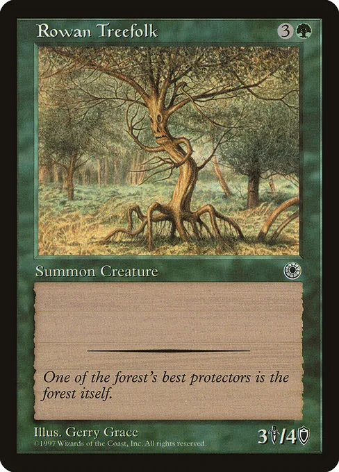 Rowan Treefolk · Portal 184/257