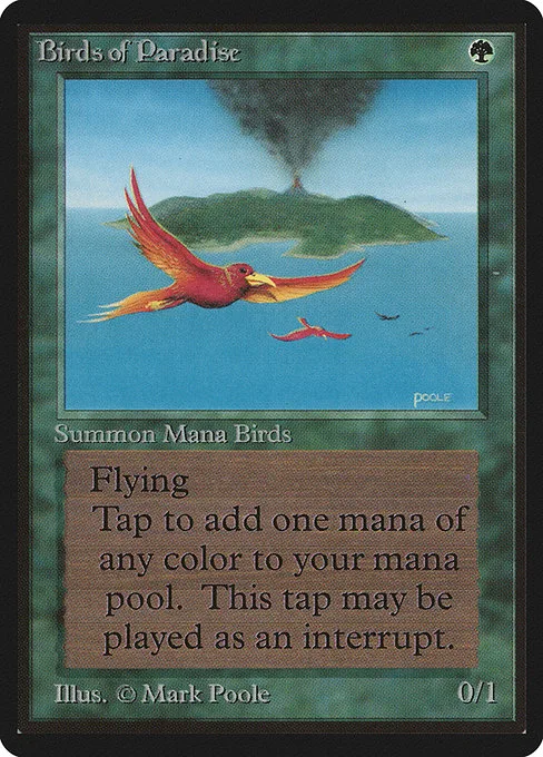 Birds of Paradise · Limited Edition Beta 187/302