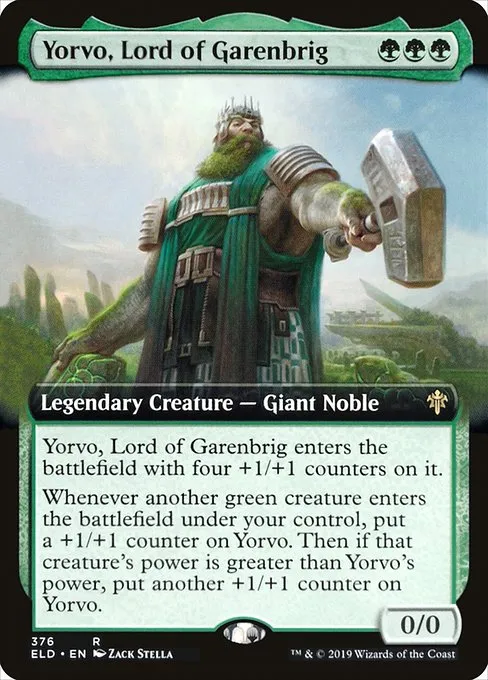 Yorvo, Lord of Garenbrig · Throne of Eldraine 376/398