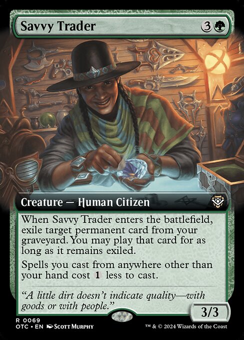 Savvy Trader · Outlaws of Thunder Junction Commander 69/342