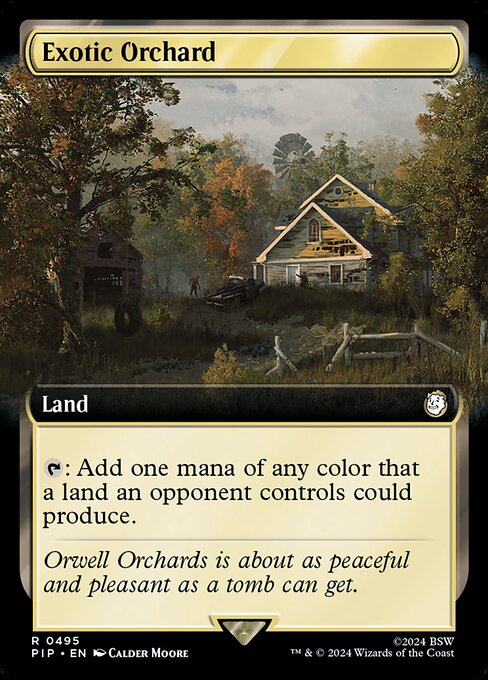 Exotic Orchard · Fallout 495/1068
