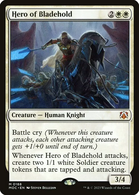 Hero of Bladehold · March of the Machine Commander 188/450