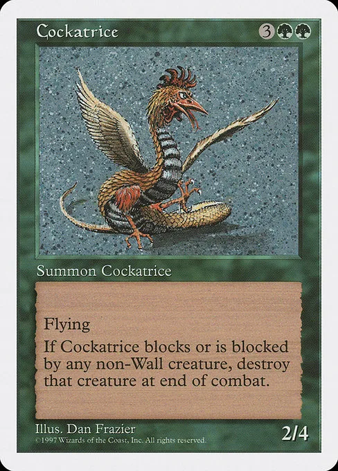 Cockatrice · Fifth Edition 284/460