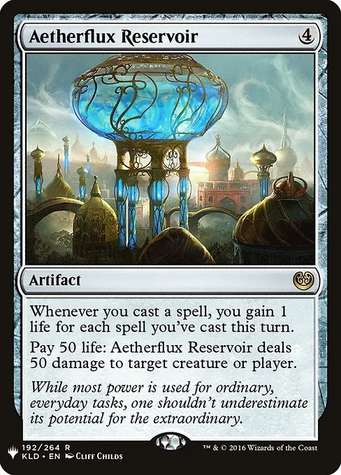 Aetherflux Reservoir · The List KLD-192/5050