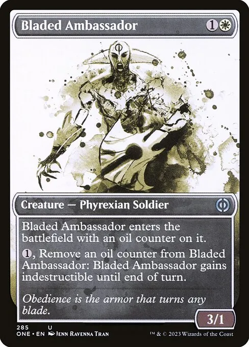 Bladed Ambassador · Phyrexia: All Will Be One 285/479