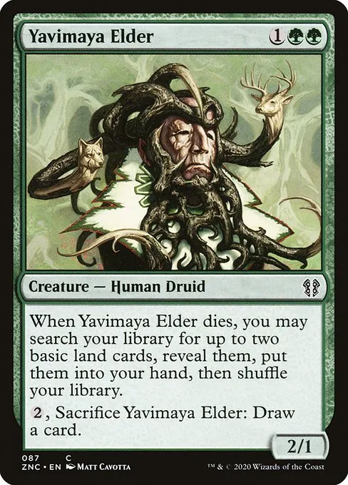 Yavimaya Elder · Zendikar Rising Commander 87/142
