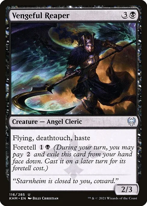 Vengeful Reaper · Kaldheim 116/425