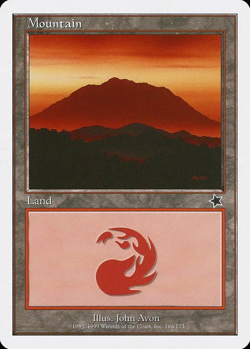 Mountain · Starter 1999 166/173