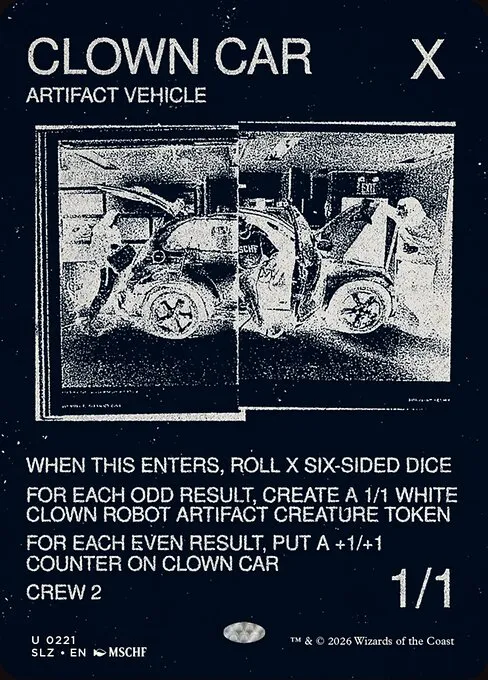 Clown Car · The Zeta Set 221/21
