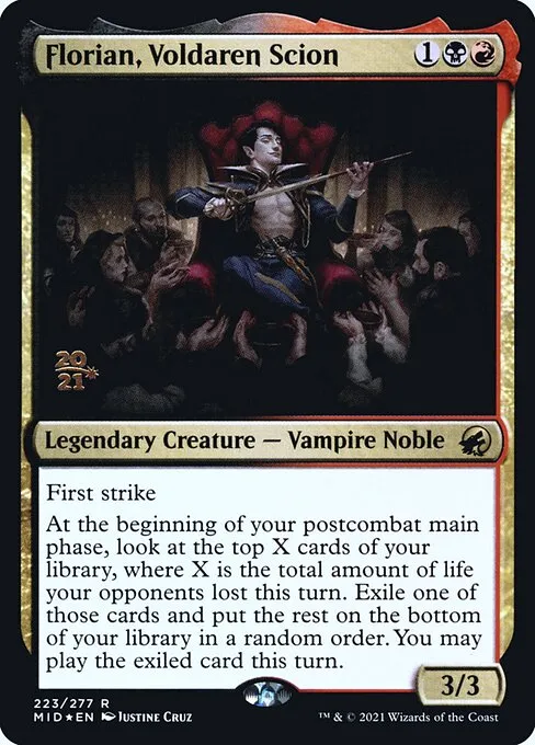 Florian, Voldaren Scion · Innistrad: Midnight Hunt Promos 223s/155