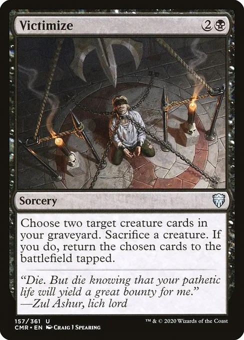 Victimize · Commander Legends 157/718