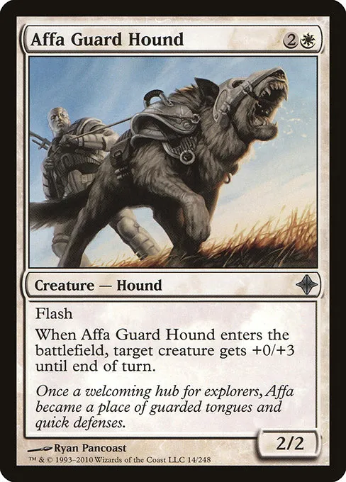 Affa Guard Hound · Rise of the Eldrazi 14/248