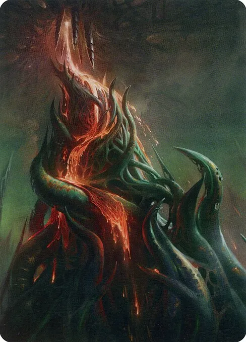 Copperline Gorge // Copperline Gorge · Phyrexia: All Will Be One Art Series 57/81