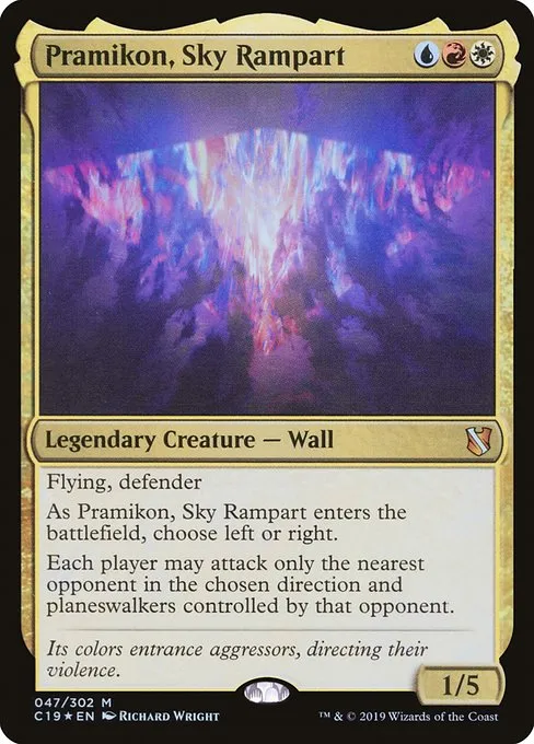 Pramikon, Sky Rampart · Commander 2019 47/302