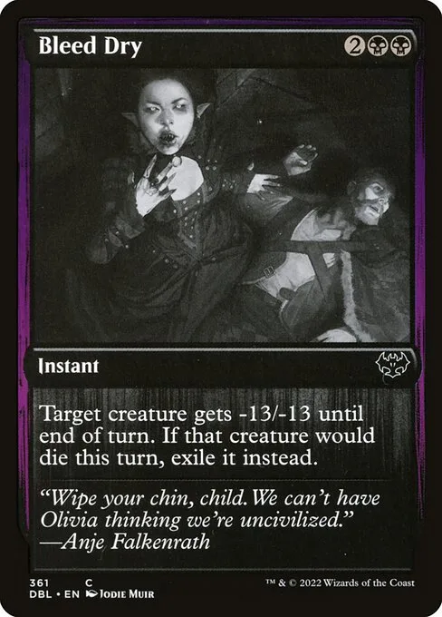 Bleed Dry · Innistrad: Double Feature 361/535