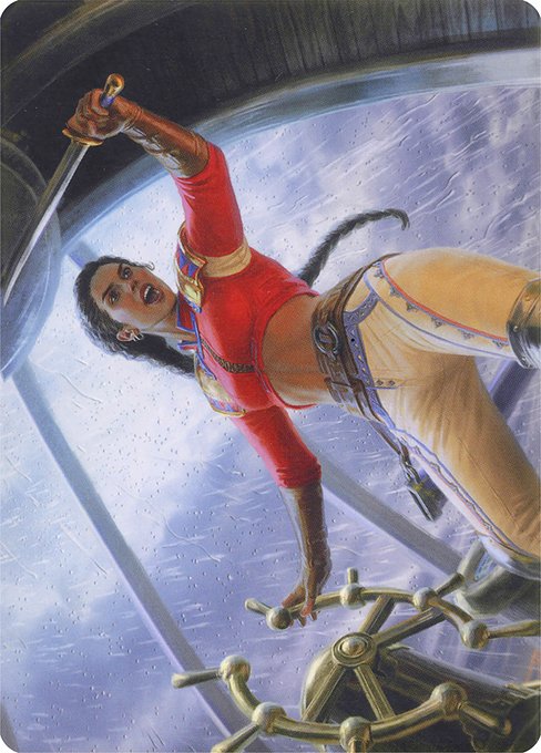 Sisay, Weatherlight Captain // Sisay, Weatherlight Captain · Modern Horizons Art Series 16/54
