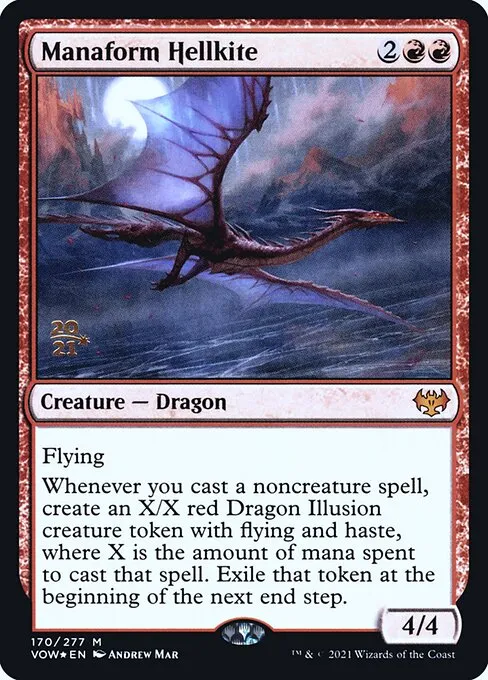 Manaform Hellkite · Innistrad: Crimson Vow Promos 170s/121
