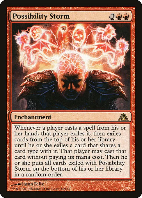 Possibility Storm · Dragon's Maze 34/156