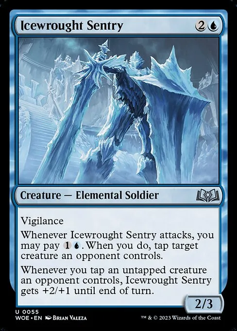Icewrought Sentry · Wilds of Eldraine 55/381