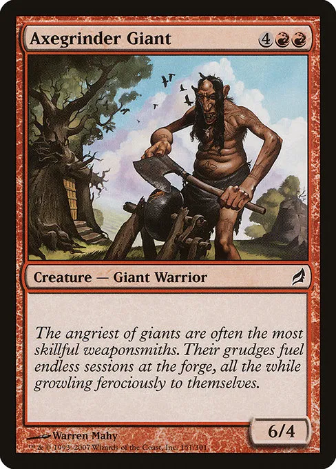 Axegrinder Giant · Lorwyn 151/301