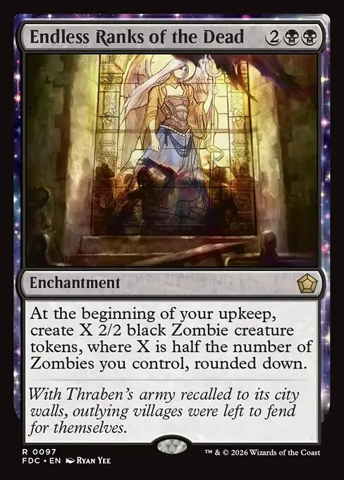 Endless Ranks of the Dead · Foundations Commander 97/3
