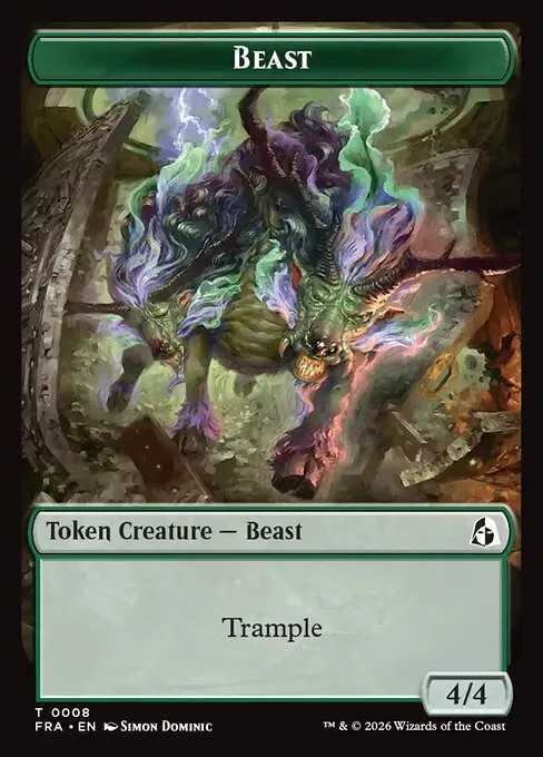 Beast · Reality Fracture Tokens 8/1