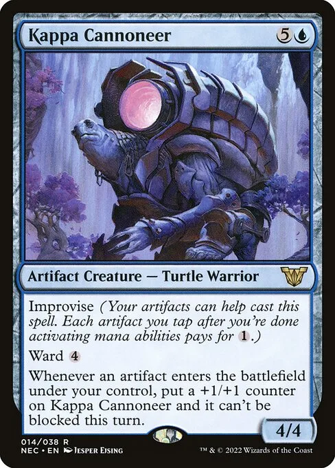 Kappa Cannoneer · Neon Dynasty Commander 14/179