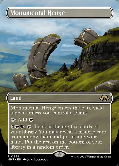 Monumental Henge · Modern Horizons 3 354/528